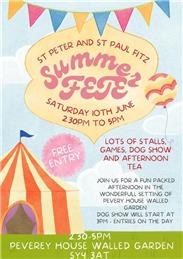 Fitz Summer Fete - TOMORROW -Saturday 10th June